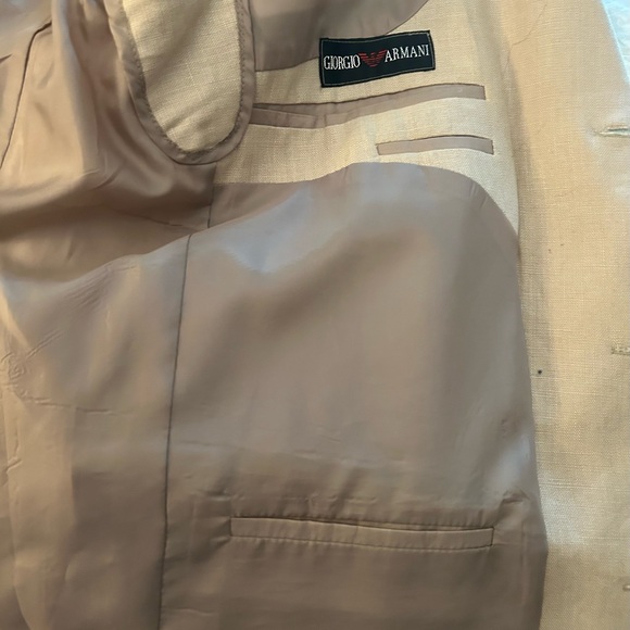 Georgio Armani Linen Suit - Picture 7 of 11